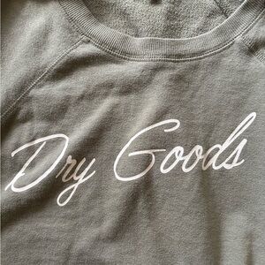 Dry Goods Green large women’s Sweatshirt